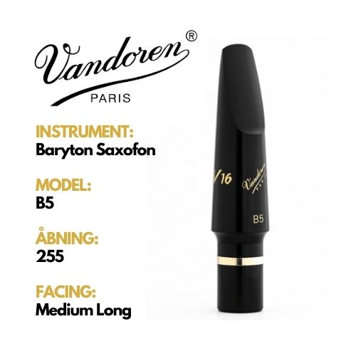 Vandoren V16 Baryton Saxofon Mundstykke