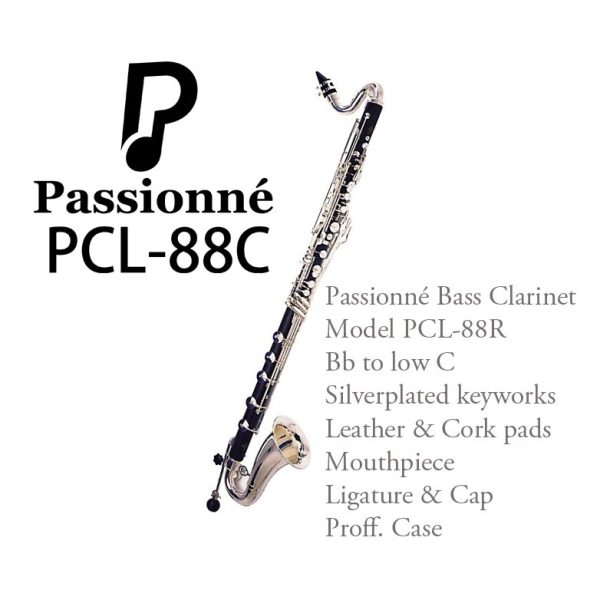 Basklarinet Passionne lavt C -PCL-88R