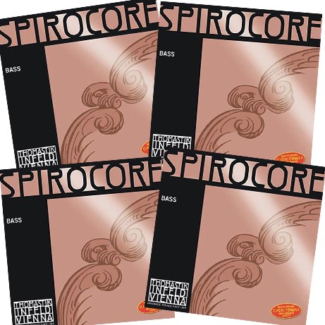 Spirocore Double Bass Enkeltstrenge