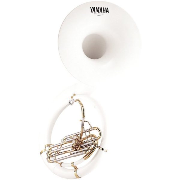 YAMAHA SOUSAPHONE YSH-301 Hvid fiber