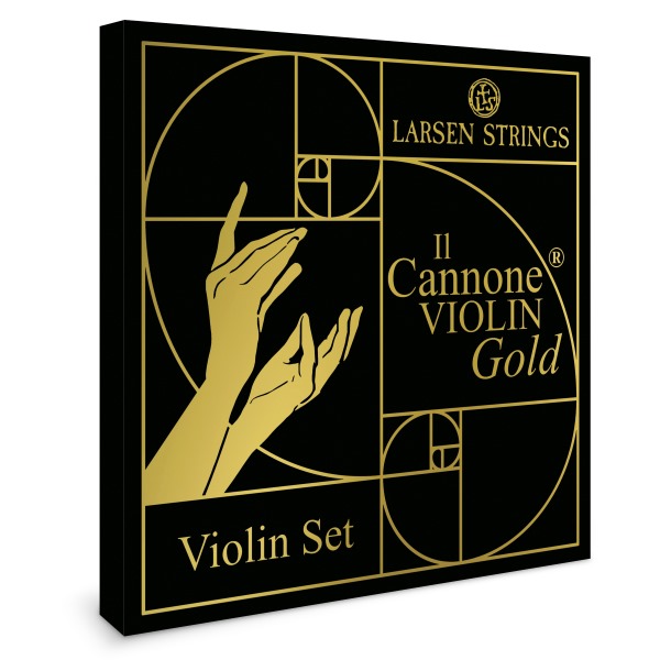 Larsen Il Cannone Gold violinstrenge – sæt