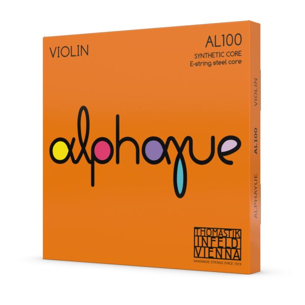 Strygeinstrumenter, træblæsere, messingblæsere og tilbehør - Velkommen til Hertz Music 2 Alphayue violinstrenge sæt, produktbillede